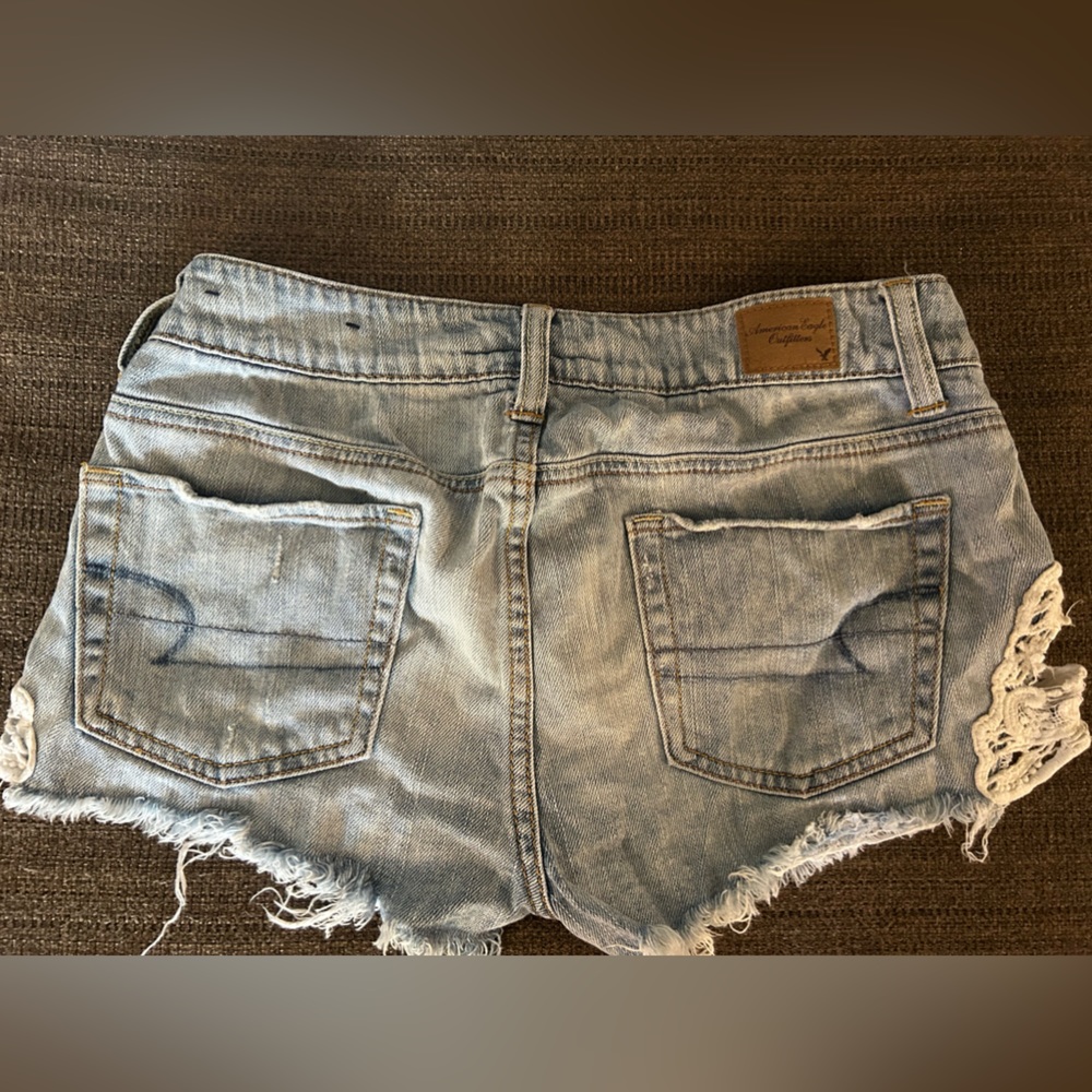 American eagle denim shorts